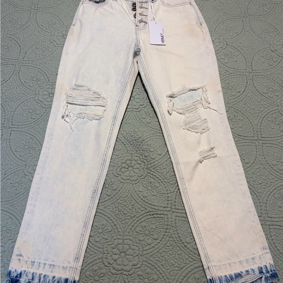 Vervet Denim - Vervet Los Angeles High Rise Distressed Jeans Size 24 NWT